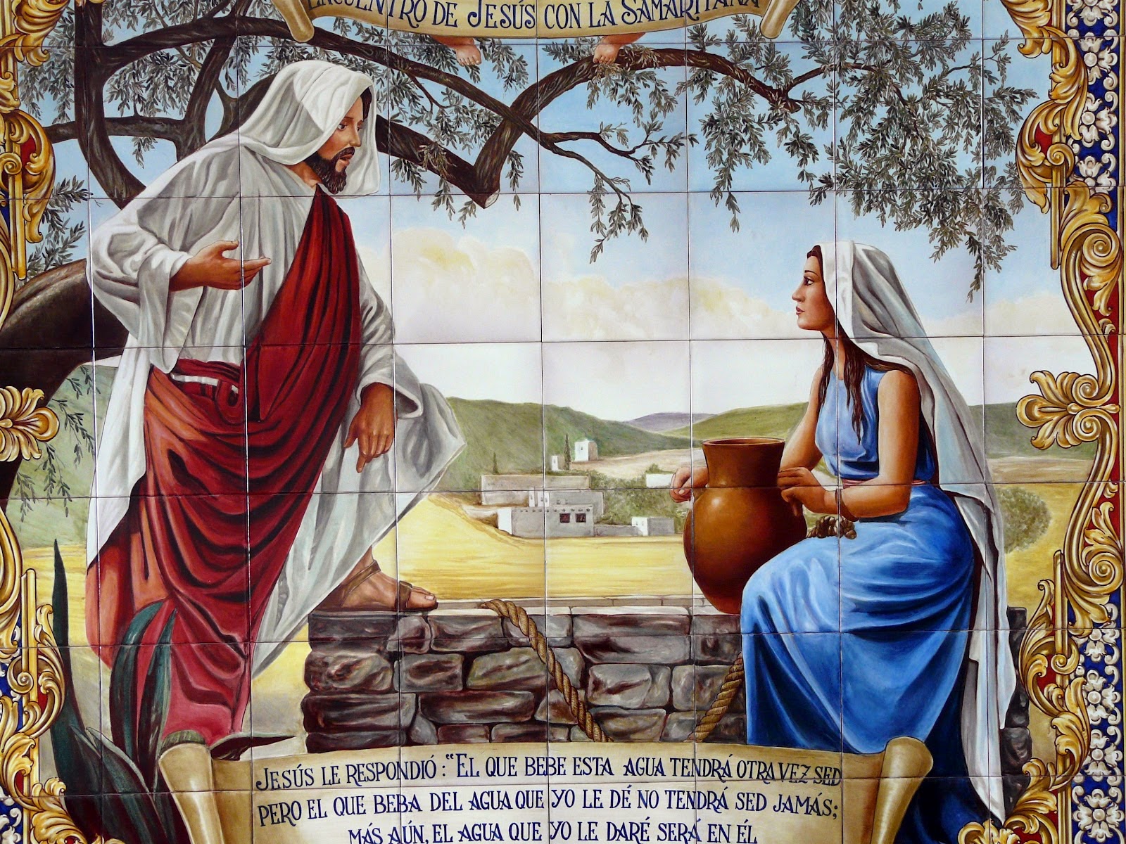 Jesús y la samaritana